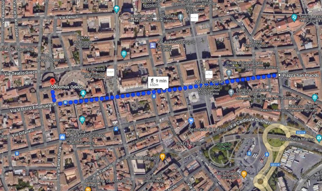 Domus Odeon La Casa Nel Parco Archeologico Di Catania Apartment Екстериор снимка